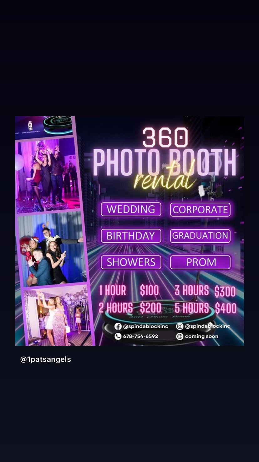 Spin Da Block 360 Photobooth 